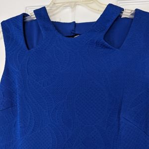 Cache royal blue sz 8 dress